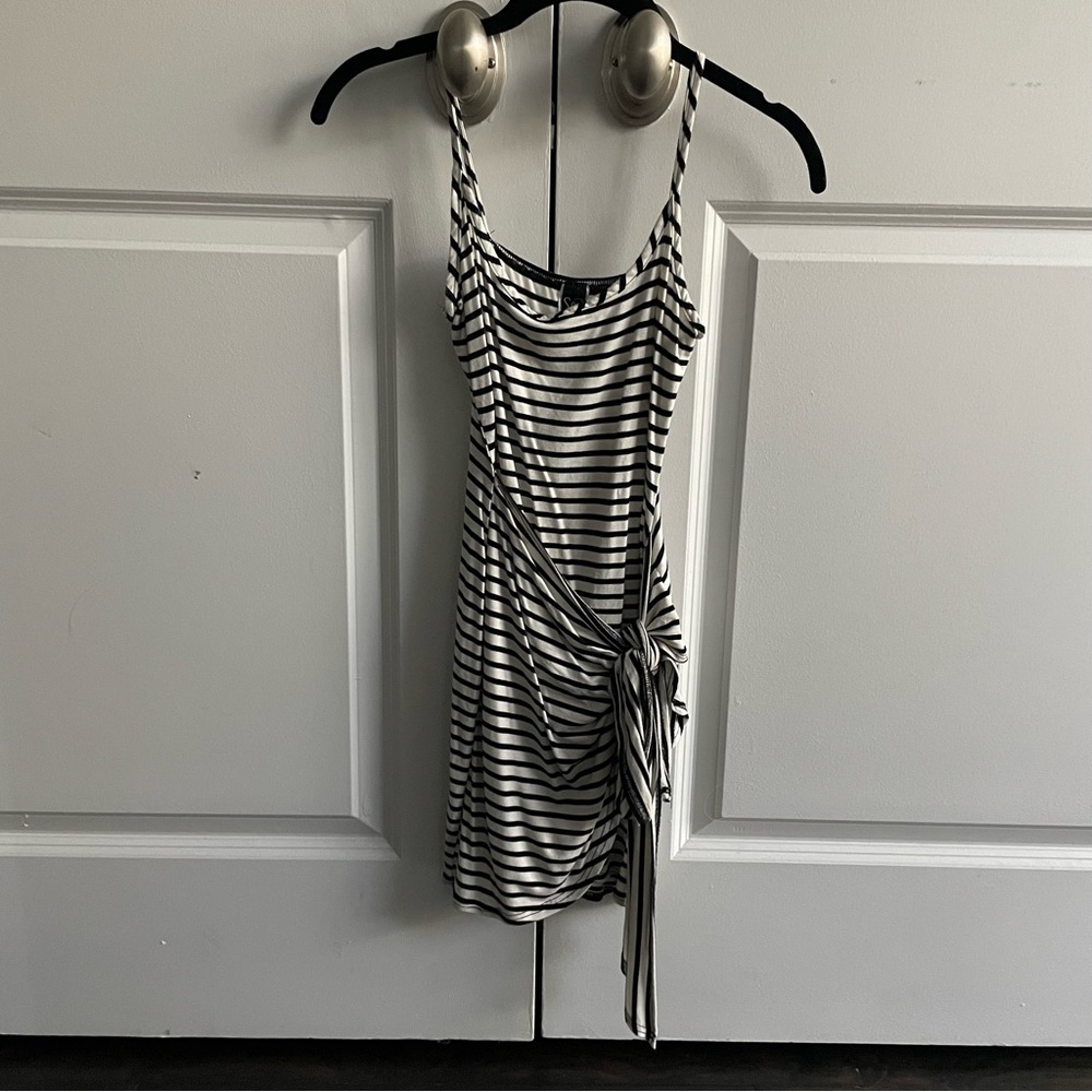 Windsor striped mini dress